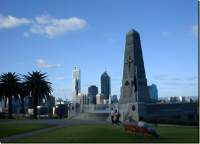 City view from Kings Park