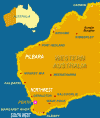 Enlarged Map of WA